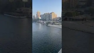 Nile river🏞️ ( it is Egypt's lifeline ) #egypt #cairo #nileriver #egypttravel