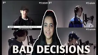 Bad Decisions - BTS (방탄소년단) Recording Sketch  [EPISODE] Reaction!