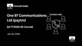 One 97 Communications Ltd (paytm) Q3 FY2025-26 Concall