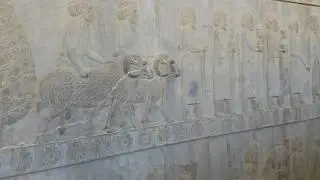 Persepolis Apadana east staircase reliefs