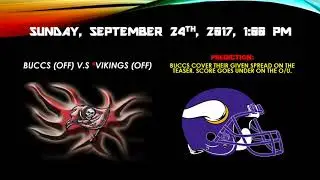 NFL Week 3 ATS TEASER Predictions & OVER/UNDER 2017 Against the Spread