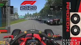 F1 2020 Max Settings 1440p | RX 5700 XT | Ryzen 9 3950X