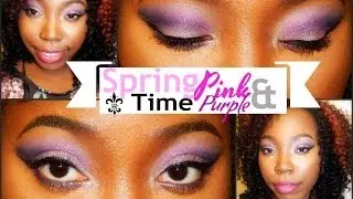 Spring Time Pink and Purple
