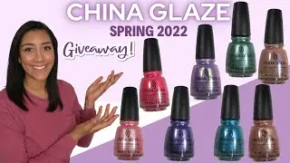 China Glaze Mystic Bloom │ Spring 2022 │ GIVEAWAY! │ Live Swatch and Review │ Polish with Rae