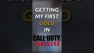 MY FIRST GOLD CAMO IN VANGUARD #Shorts