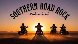 Steel Road Rock &ndash; Electric Drift 🌑⚡ Neon Streets | Rebels on Wet Asphalt#SteelRoadRock #CyberRide