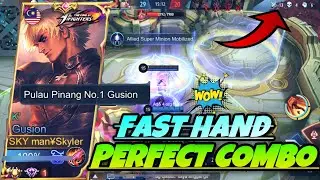 Gusion tutorial combo montage part1 Best moment