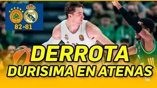 ⚪🟣🏀DUR&Iacute;SIMA DERROTA EN ATENAS, &iexcl;ESTOY HUNDIDO! | PANATHINAIKOS 82 REAL MADRID 81