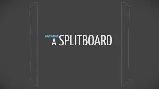 How to make a Splitboard (Splitboard selber bauen) - Wildschnee ( Voile )