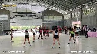 LEYTE versus BILIRAN VOLLEYBALL GIRLS SEC SET 1|| EVRAA 2025