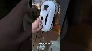 Ten robot do mycia szyb to wynalazek roku, jestem w szoku że tak dokładnie i szybko myje szyby 🤗🥰