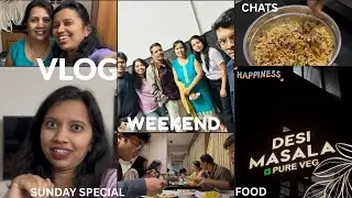 Weekend Vlog with my Parent&rsquo;s🤗Saturday-Desi masala & Sunday-special cooking #family #gettogether 