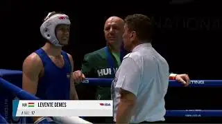 Semifinals (M71KG) KARAITIS CHRISTOS (GRE) vs GEMES LEVENTE (HUN) | IBA YWBChs 2022