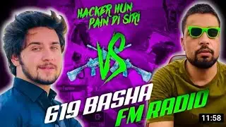 619Basha VS FM Radio Hacker YT [full] Heavy  scene M416  1v1 TDM😈