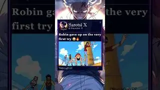 Luffy vs Robin, Zoro, Sanji, Nami #Robin #Zoro #Onepiece