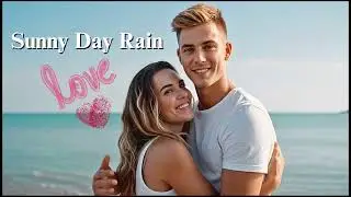 Sea Beach Love on a Sunny Day 🌞💑 | Relaxing Romantic Music audio | AI Love Story #music #melody