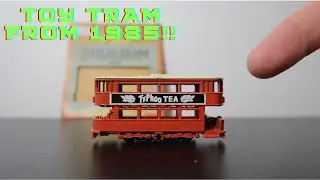 Toy Tram From 1985!! Tyhoo Tea London E1 Tram Unboxing & Review
