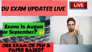 du exam updates 2020 || DU Exam Cancel News 2020 || DU Exam Latest Updates 2020