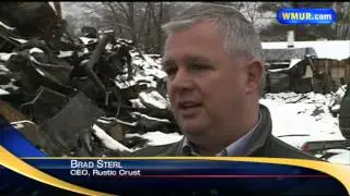 Shaheen tours Rustic Crust Pizza factory destroyed in fire