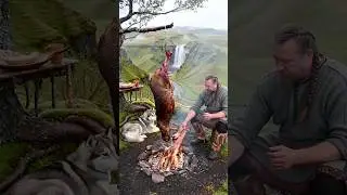 Grilled Moose Meat on the Mountain!