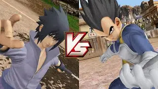 J-Stars Victory Vs | Sasuke Uchiha vs Vegeta | Naruto Shippuden vs Dragon Ball Z