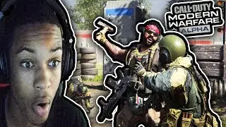 CALL OF DUTY MODERN WARFARE 2V2 ALPHA GAMEPLAY!