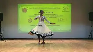 Live Classical Dance Performance at 1st Delhi State Performing Arts Championship 2019 org  by SSFPA