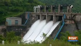 Watch: Bhadra Dam releases water in Shivamogga's Malnad Region