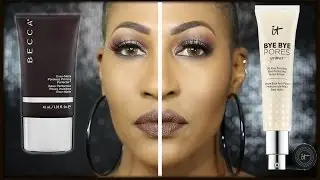 IT Cosmetics Bye Bye Pores Primer Review & Becca Primer Comparison