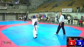 223-Vasilenka, Yaraslau  Belarus National Team (BLR) vs Akgul, Lee  FLEMISH TOPSPORT TEAM (BEL) 11-1