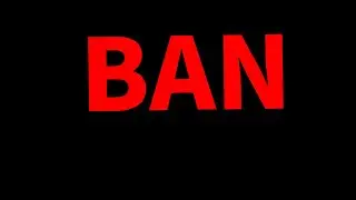 一人がBANになりました