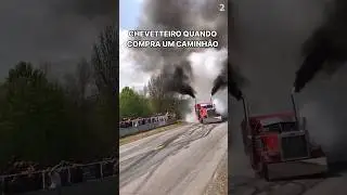 PETERBILT SEMI BURNOUT 🔥💪😎#viral #shorts #automobile #peterbilt