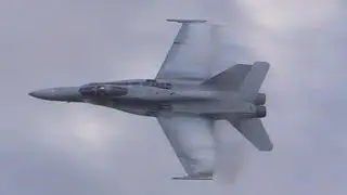 F/A-18C Hornet Demo NAS Oceana Air Show 2017