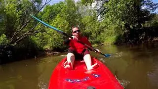 Kajakiem Bolim&oacute;w-Skierniewice, rzeka Rawka. The most beautiful River in Poland, Kayak
