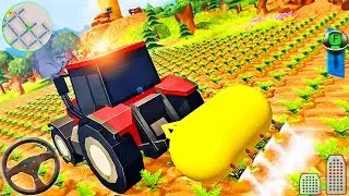 Real Tractor Farming Simulator 2019 - Farmer Modern Machines - Android GamePlay