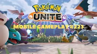 Gonna Try Meowth in Casual Battle || Pokemon Unite Mobile Gameplay #223