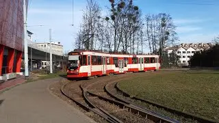 [*] | [GAiT] Düwag N8C-AC1 #1136 - linia 9, kierunek Stogi Zimna