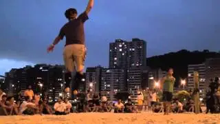 Edney Junior X Marcelo Supertramp - Quartas 2 - Profissional - Copa Nacional Slackline 2012