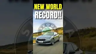 Skoda Superb&rsquo;s New World Record! 😱