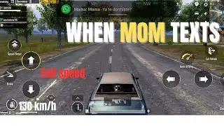 Full PUBG Mobile Match (No Cuts) | When Mom Texts Mid Game 