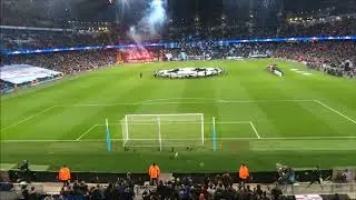 Man City vs. Basel  - Champions League anthem at Etihad 07/03/2018