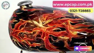 Hydrographic printing on Bike Parts | Business | Bikes