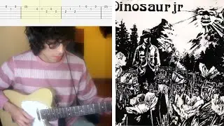 Dinosaur Jr. - Forget the Swan // guitar playthrough + tabs