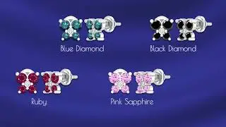 Elegant Butterfly Shape Push Back Stud Earrings For Women | K8982