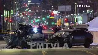 Fiery Fatal Crash Leaves 1 Dead In South LA