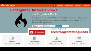 4 Codeigniter Tutorials Views
