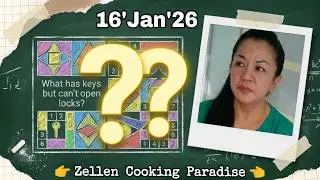 LIVE/IQ test-#16'Jan'26 #Friday Vlog @zellen Cooking Paradise