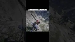 Arthur reminds monk to concentrate #rdr2 #shorts