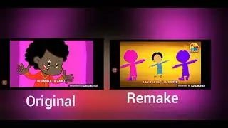 3 palavrinhas Rei Davi original vs 3 palavrinhas Rei Davi remake