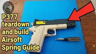 Black Mamba P377 Airsoft Spring Disassembly and Reassembly Guide